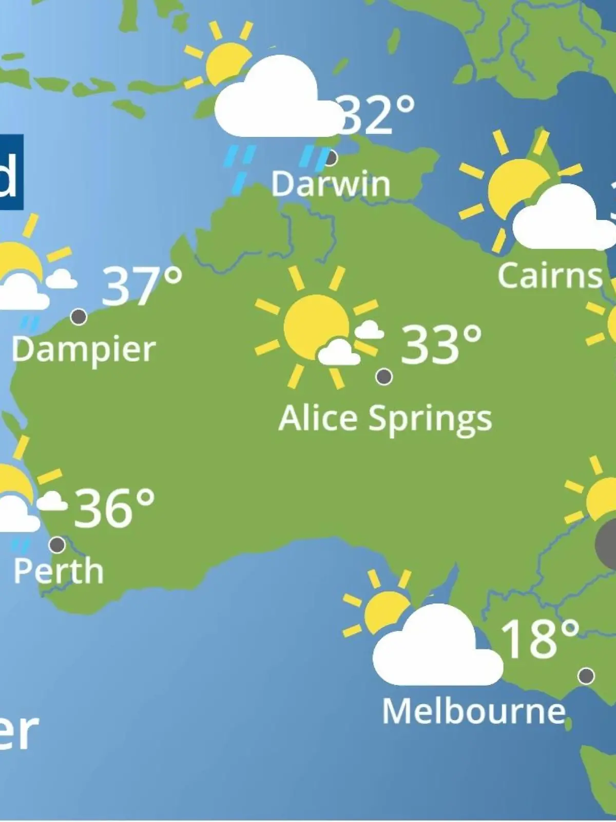 Bild zu: "Australien: Wie wird das Wetter?"