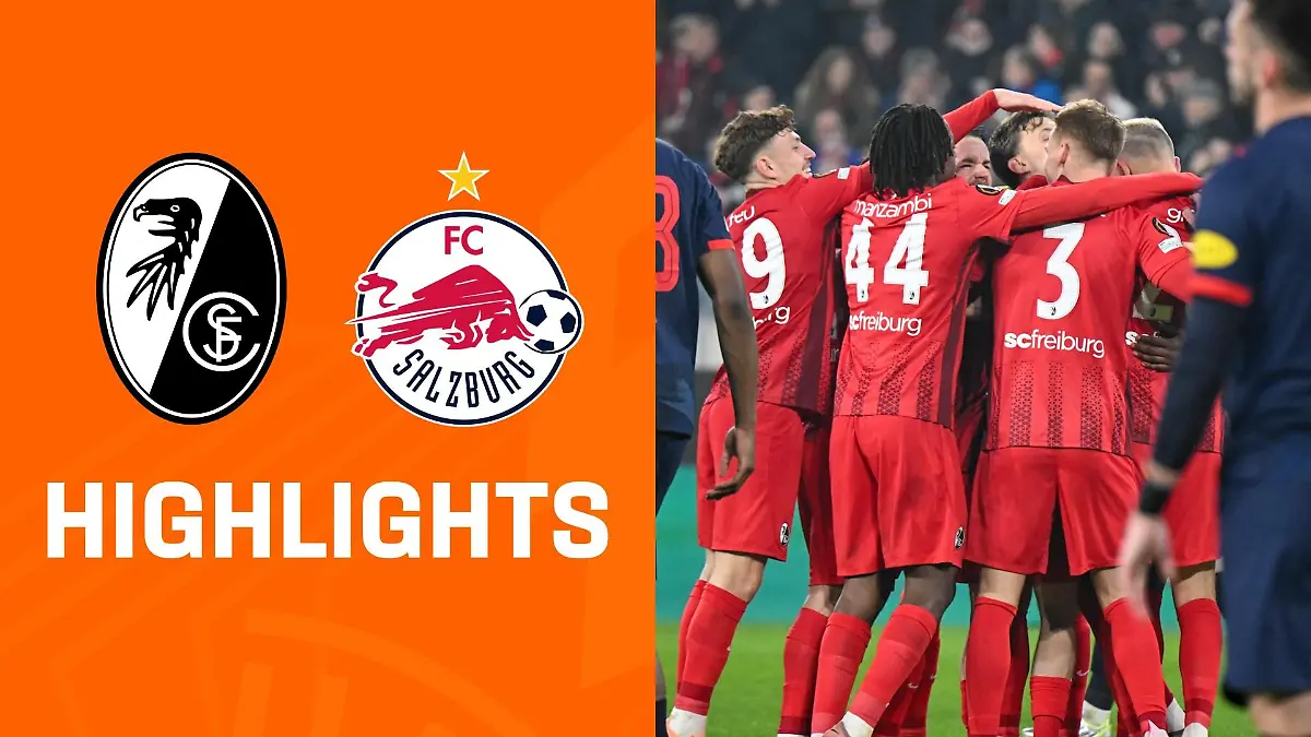 Highlights: SC Freiburg vs. FC Salzburg