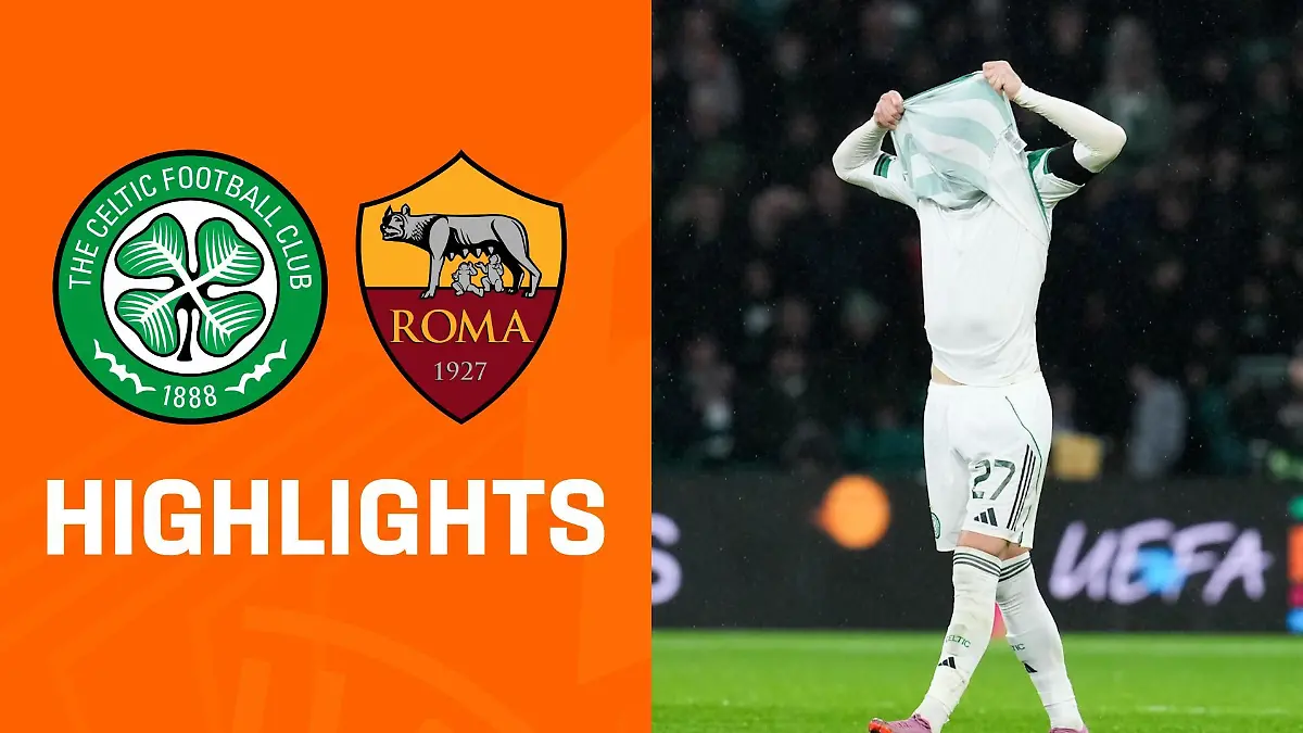 Highlights: Celtic Glasgow vs. AS Rom