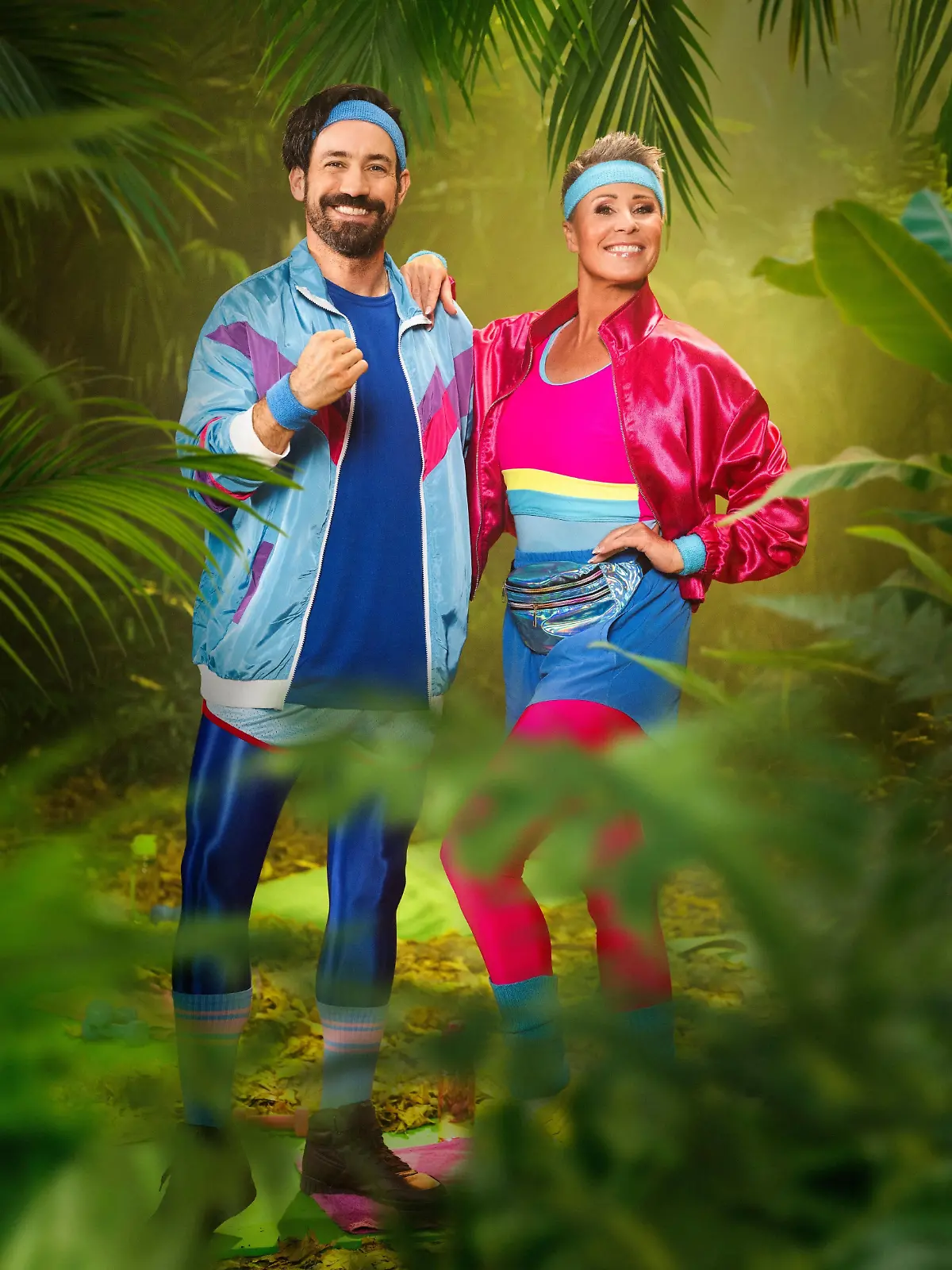 Das Dschungelcamp-Moderatoren-Duo ist bereit für den TV-Marathon des Jahres. 