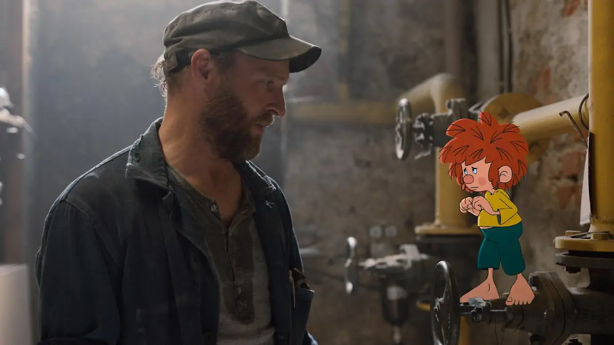 Florian Brückner überrascht am Pumuckl-Set alle.