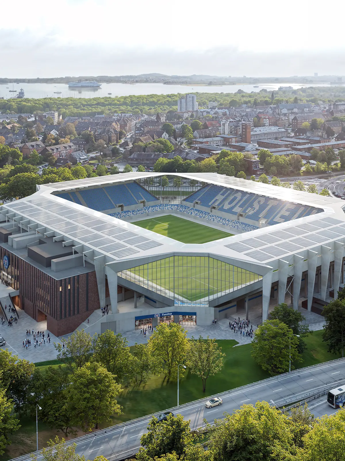 Bild zu: "So soll das neue Holstein-Stadion in Kiel aussehen"