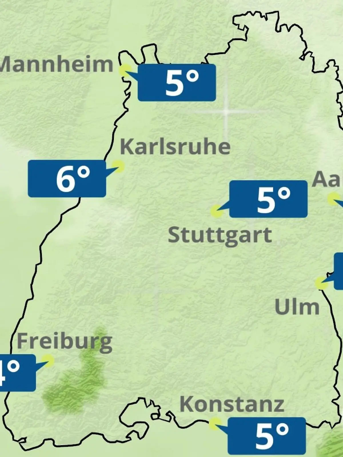 Bild zu: "Baden-Württemberg: Wie wird das Wetter?"