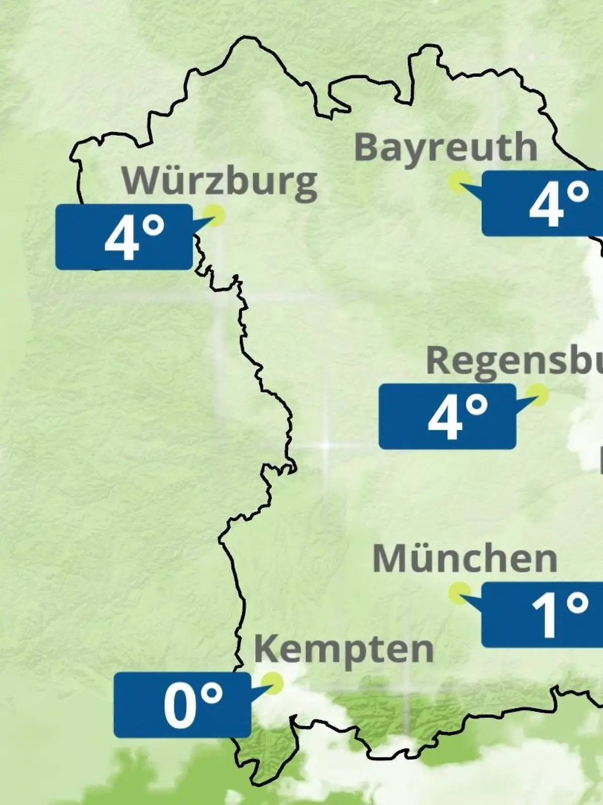 Bild zu: "Bayern: Wie wird das Wetter?"
