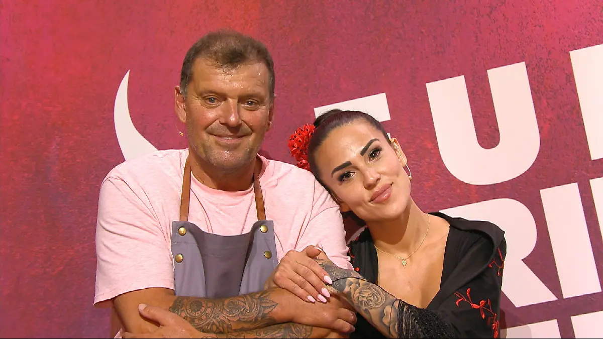 Elena Miras und ihr Vater José Miras