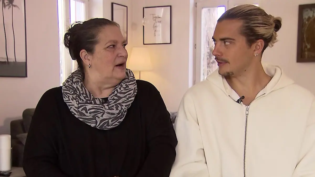 Britt Kühnel und ihr Sohn Tim