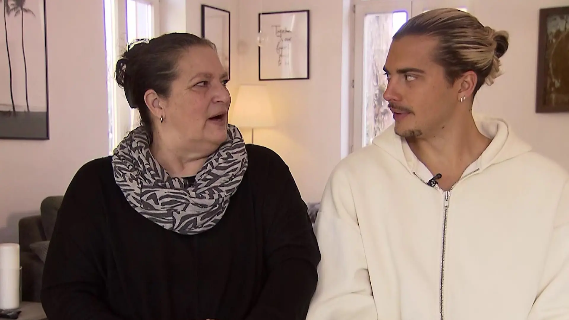 Britt Kühnel und ihr Sohn Tim 
