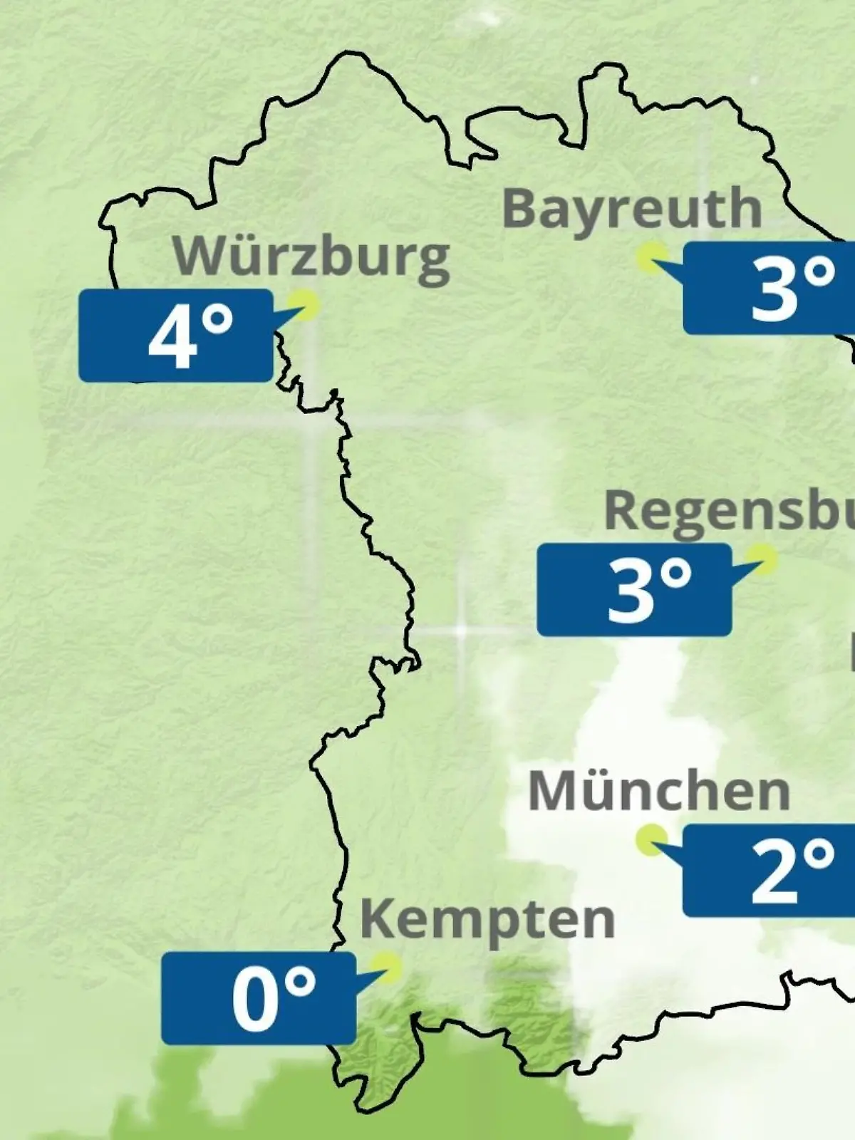Bild zu: "Bayern: Wie wird das Wetter?"