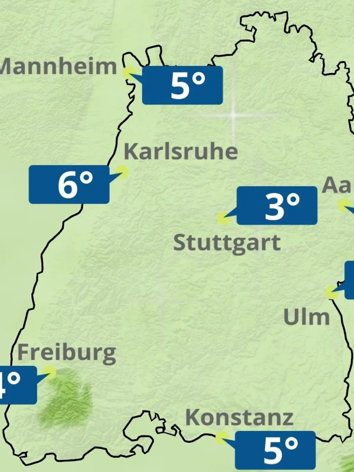 Bild zu: "Baden-Württemberg: Wie wird das Wetter?"