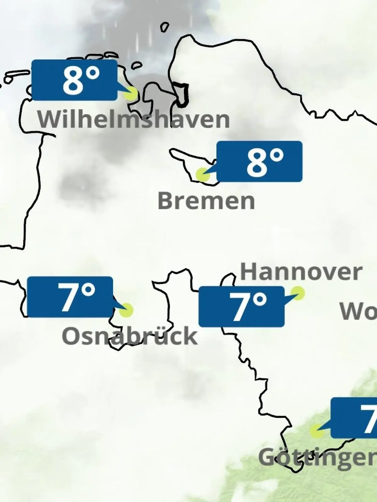 Bild zu: "Bremen und Niedersachsen: Wie wird das Wetter?"