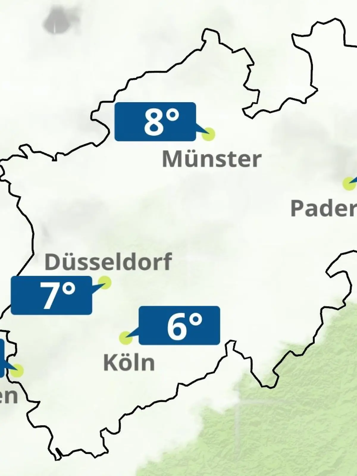 Bild zu: "Nordrhein-Westfalen: Wie wird das Wetter?"