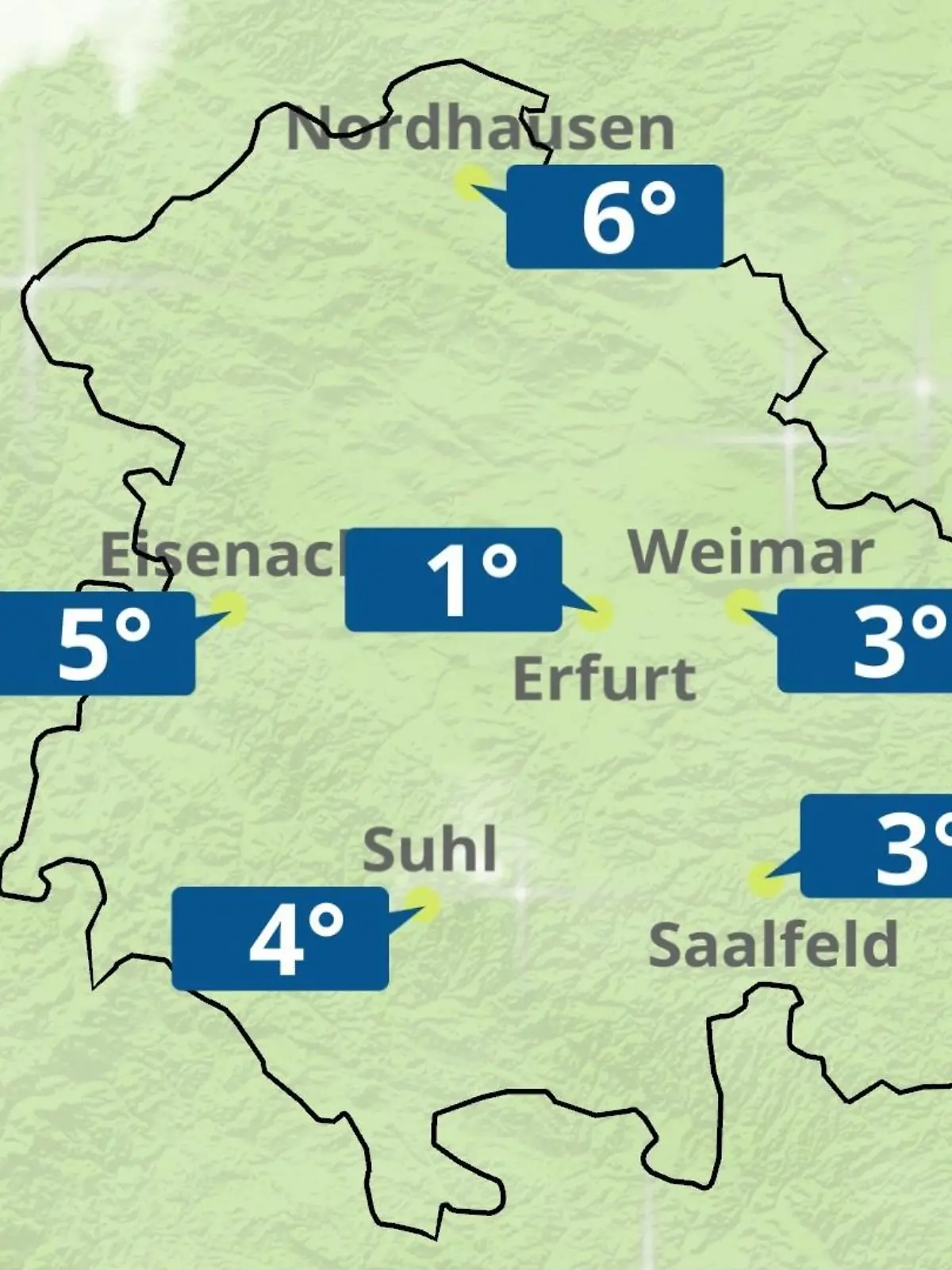 Bild zu: "Thüringen: Wie wird das Wetter?"