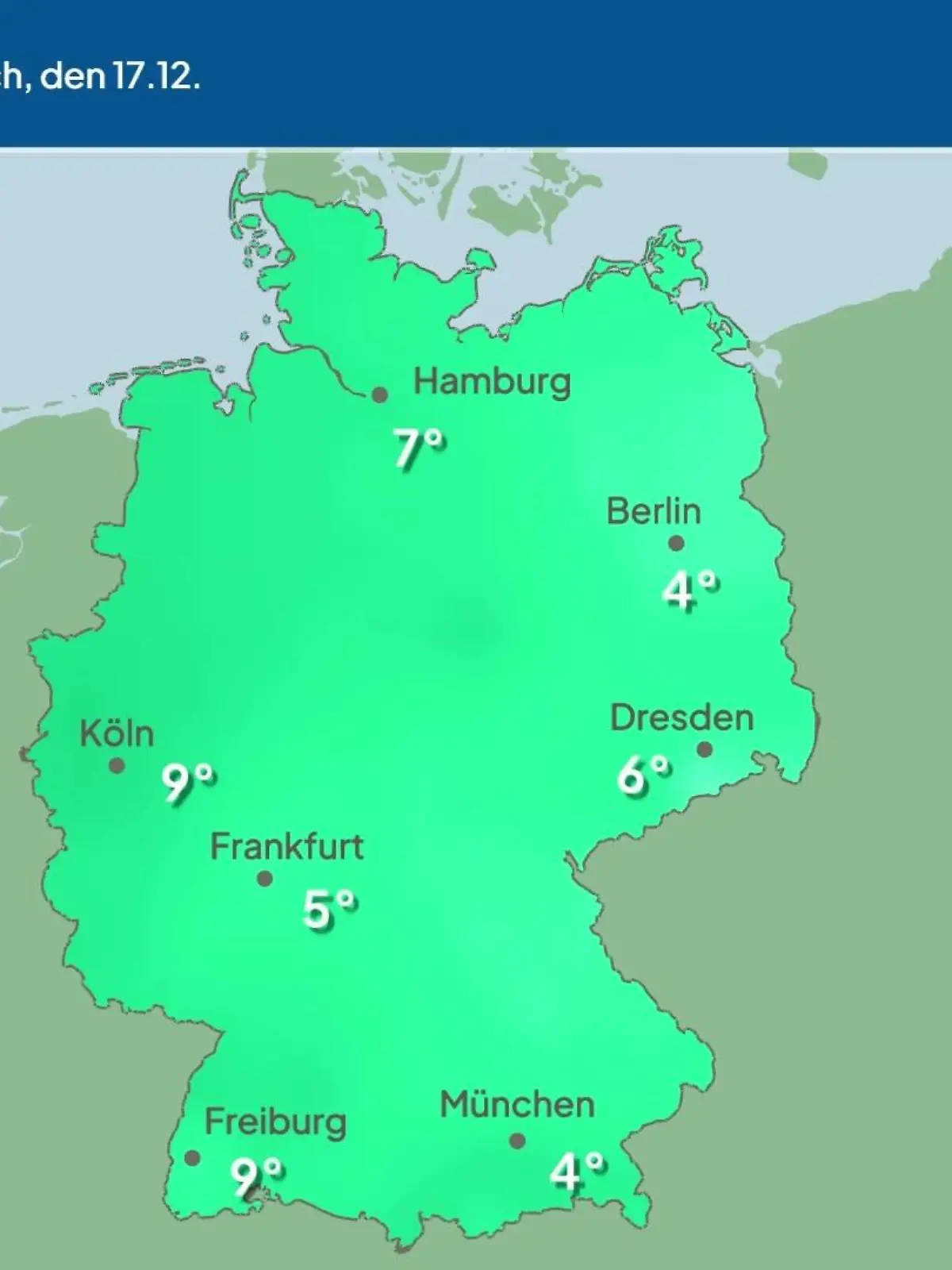 Bild zu: "Im Video: Temperatur-Vorhersage"