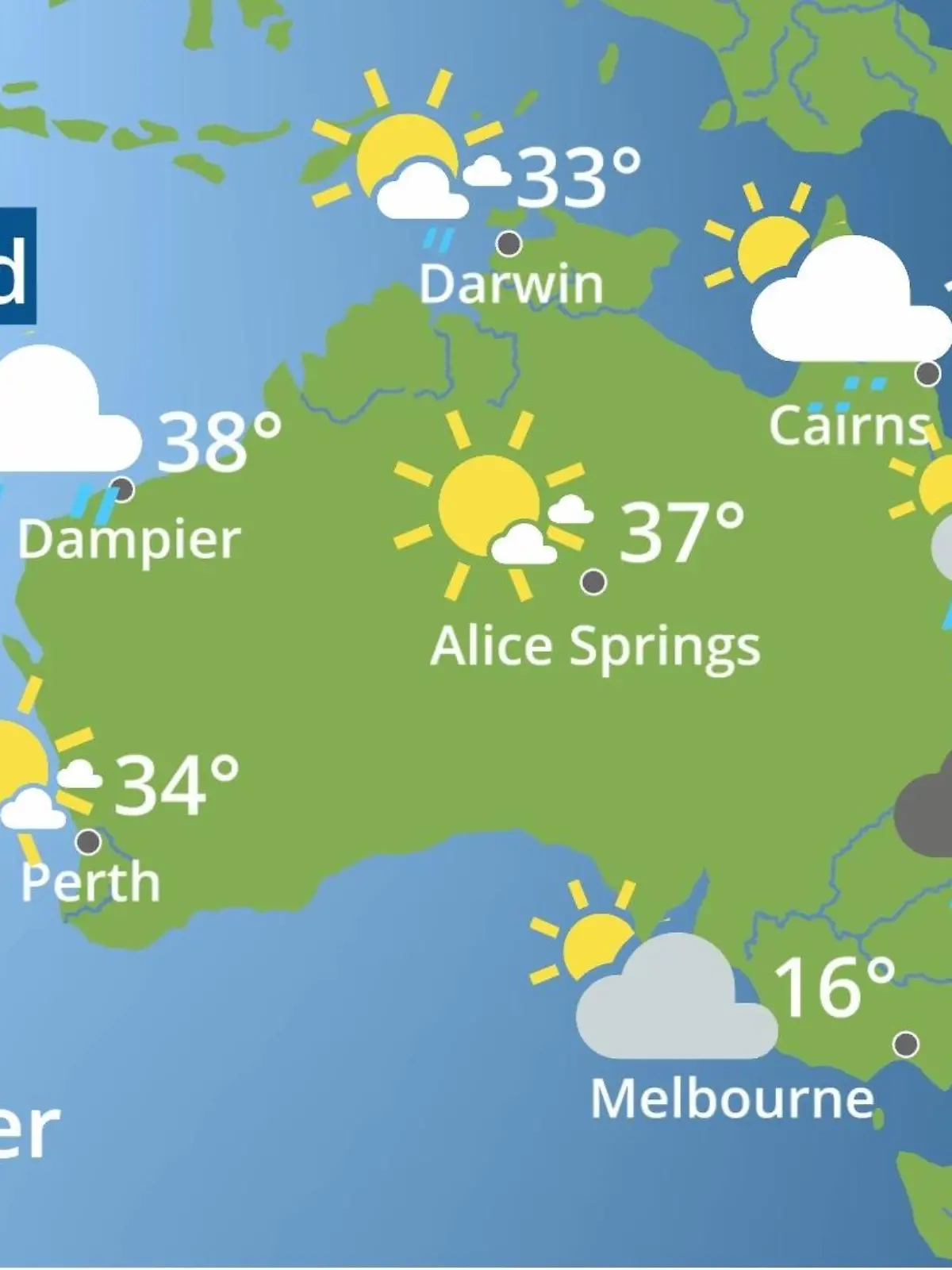 Bild zu: "Australien: Wie wird das Wetter?"