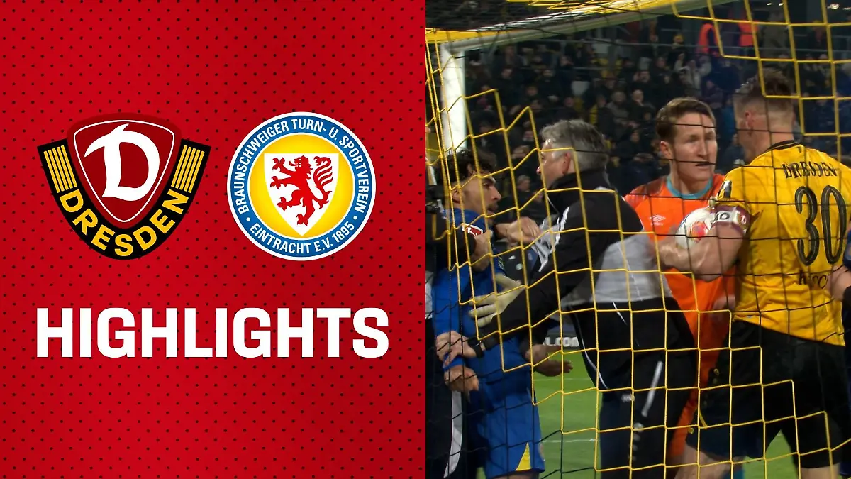 Wilde Tor-Rangelei nach Dynamo-Treffer