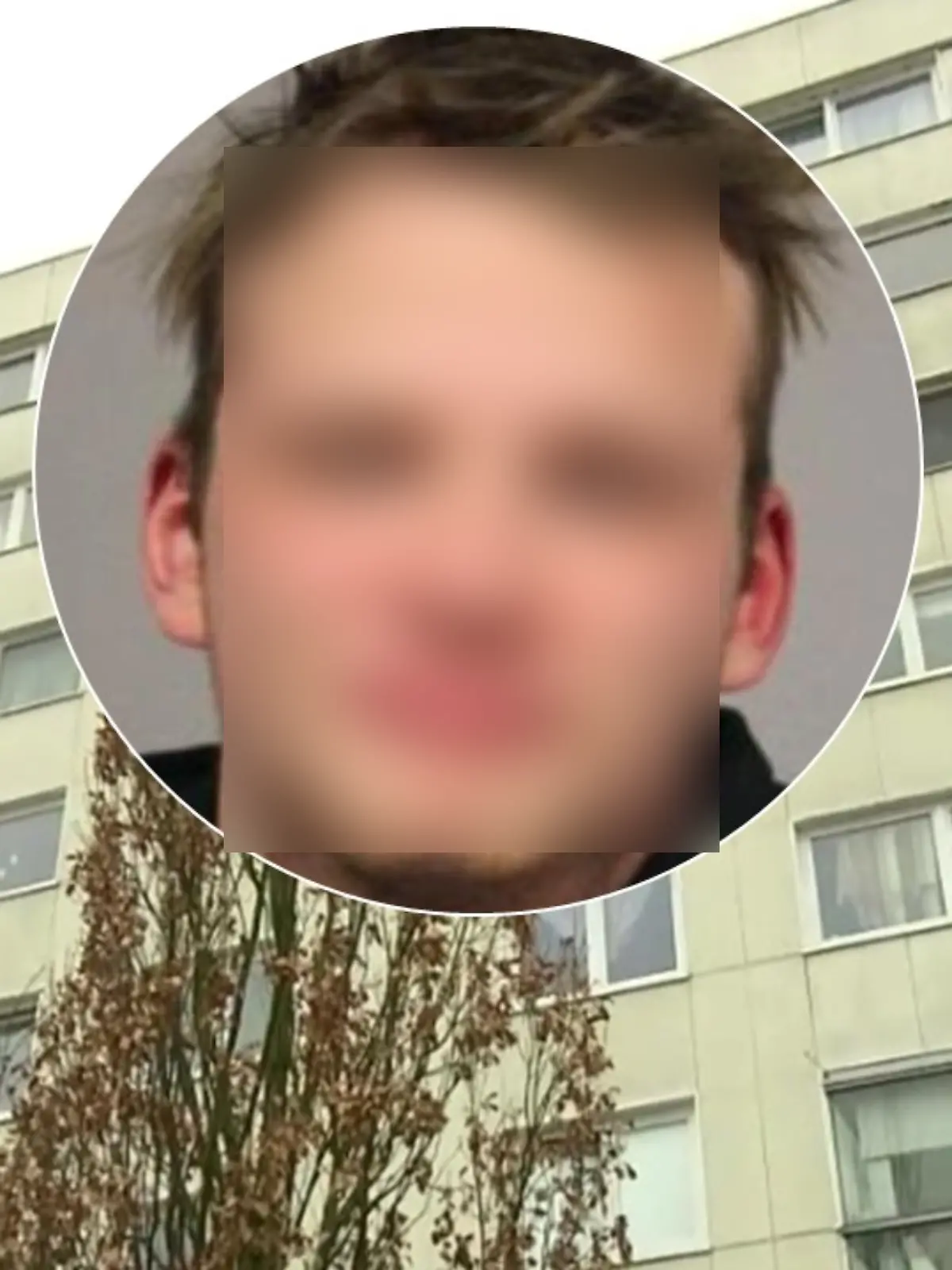 Im 7. Stock dieses Hauses in Bergkamen soll der Verdächtige die Mutter und ihre vier Kinder angegriffen haben.