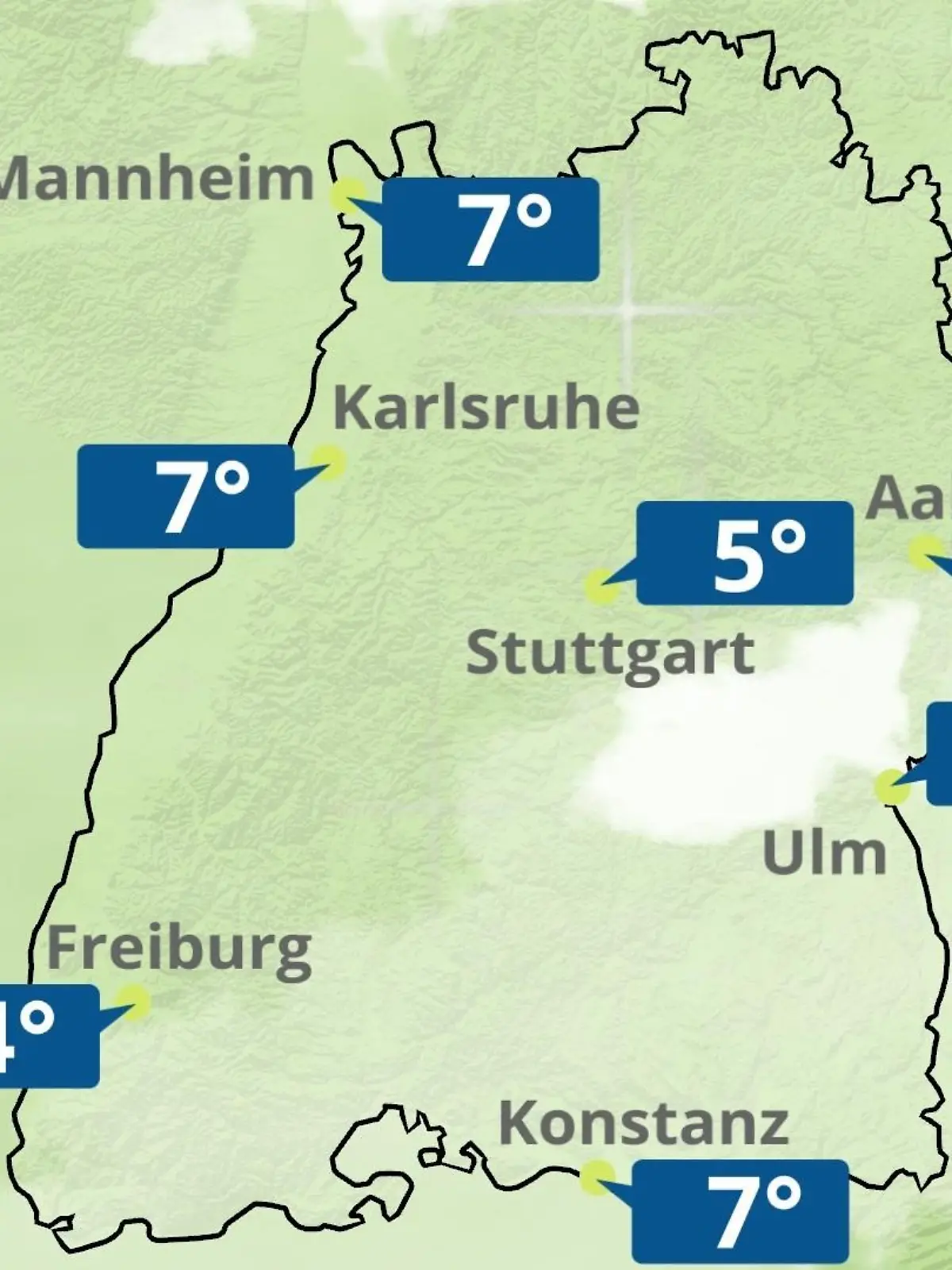Bild zu: "Baden-Württemberg: Wie wird das Wetter?"