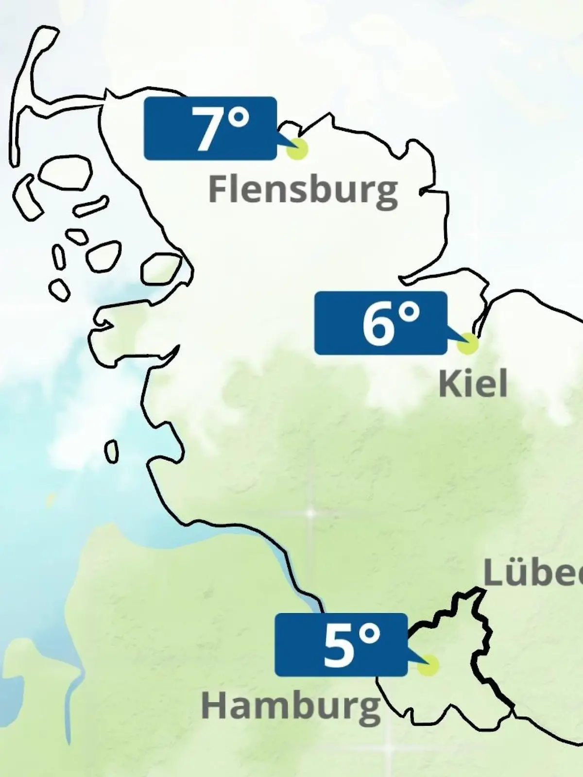 Bild zu: "Hamburg, Schleswig-Holstein: Wie wird das Wetter?"