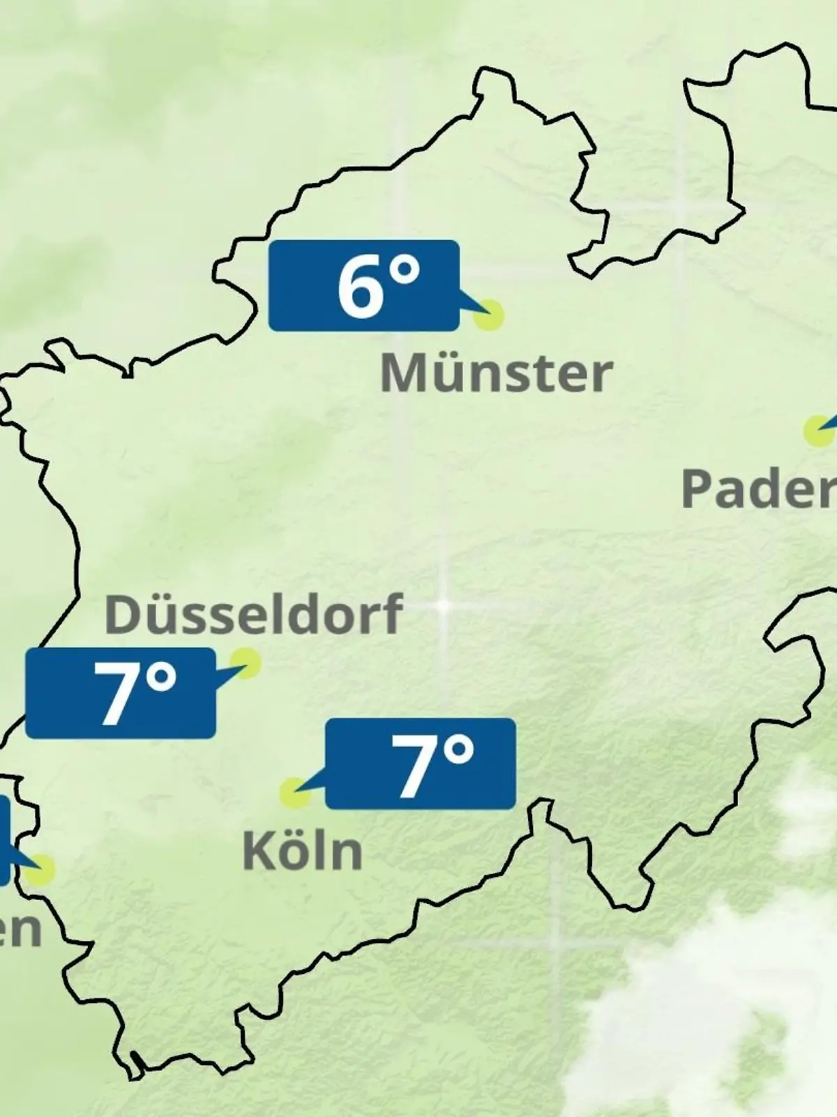 Bild zu: "Nordrhein-Westfalen: Wie wird das Wetter?"