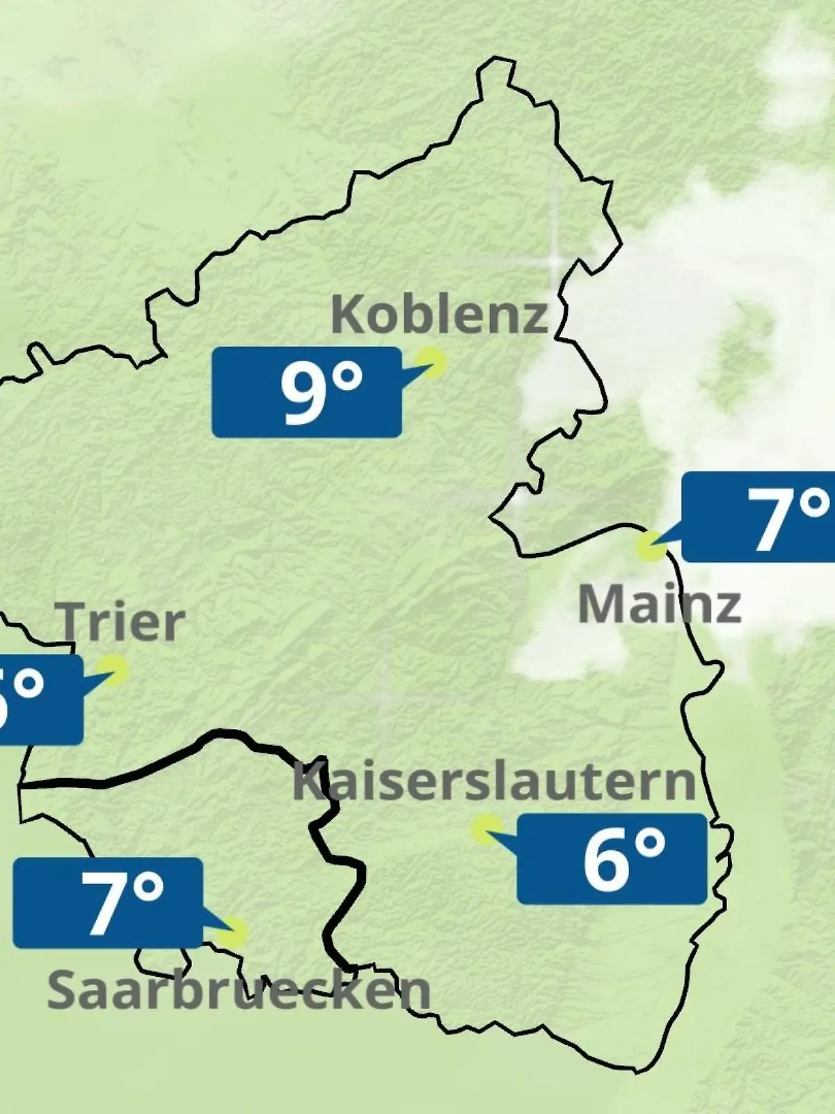 Bild zu: "Rheinland-Pfalz, Saarland: Wie wird das Wetter?"
