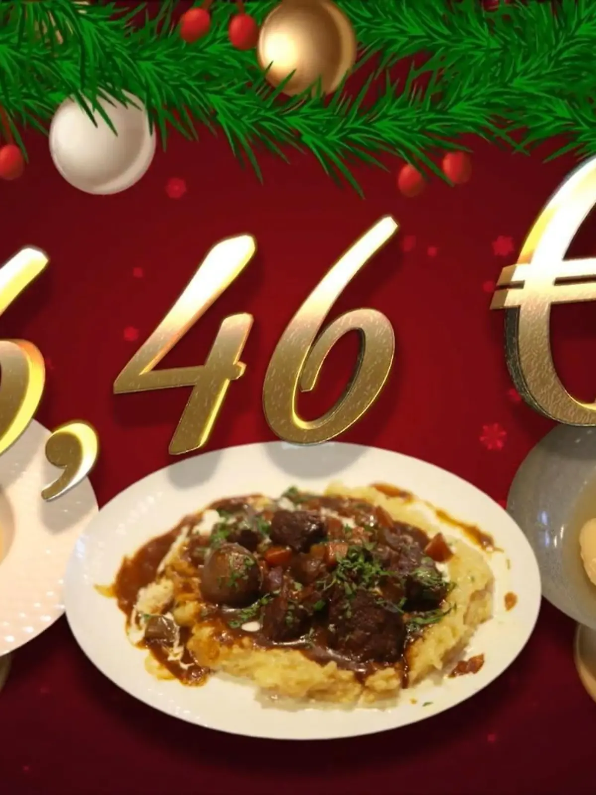 Bild zu: "Luxus Weihnachtsmenü für 6,50 Euro"