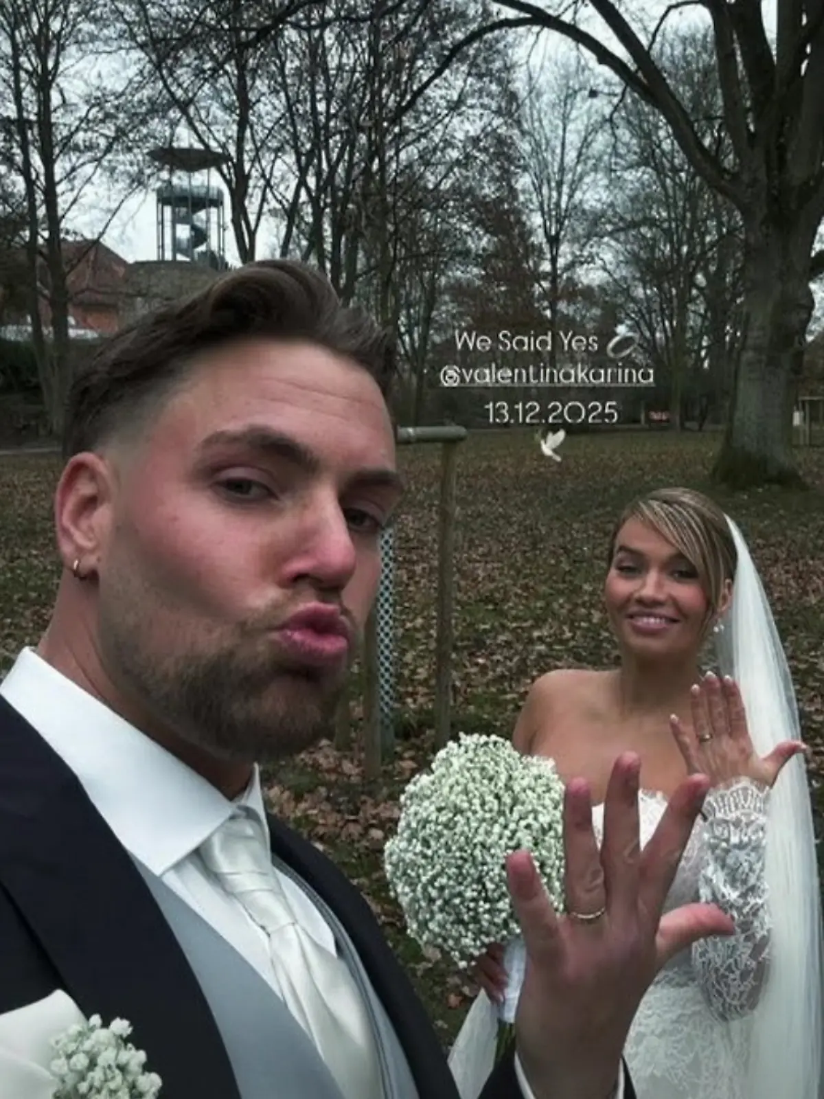 Bild zu: "Sie haben „Ja” gesagt! Realitystars feiern Märchenhochzeit "