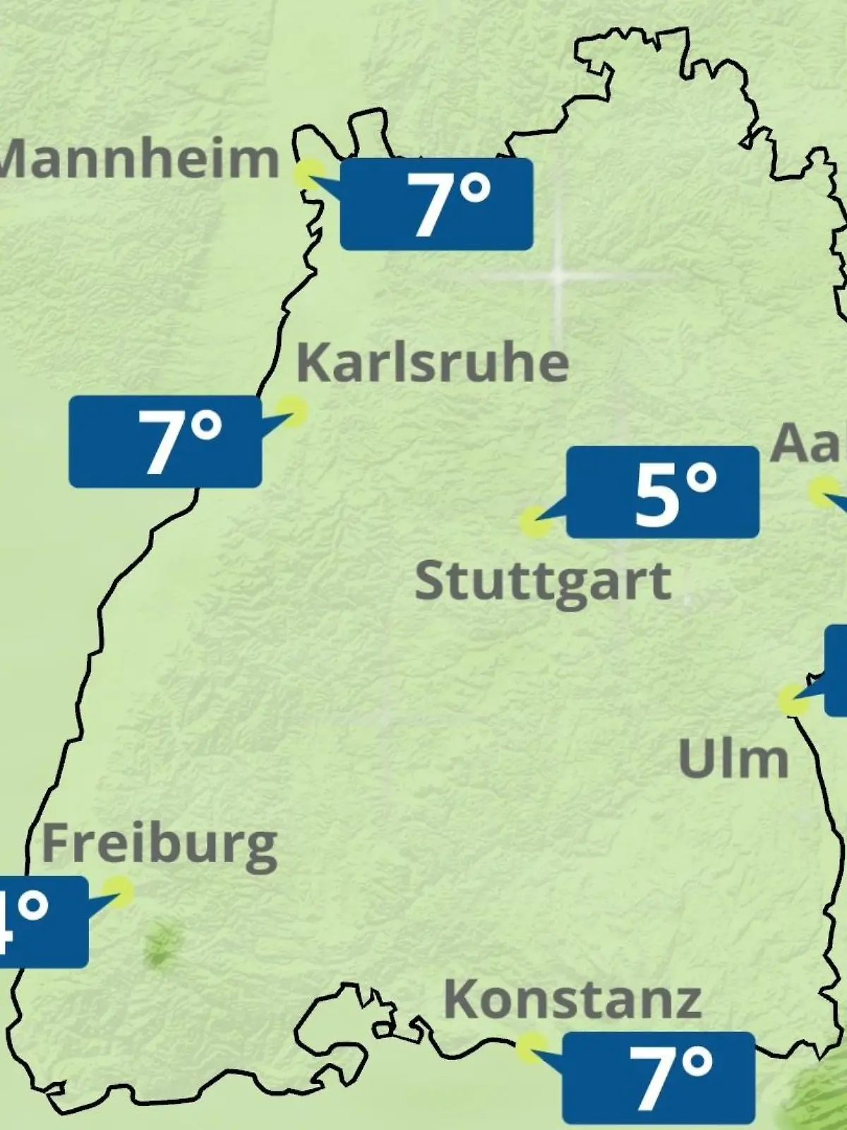 Bild zu: "Baden-Württemberg: Wie wird das Wetter?"