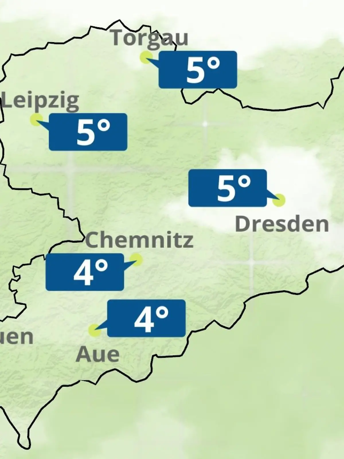 Bild zu: "Sachsen: Wie wird das Wetter?"