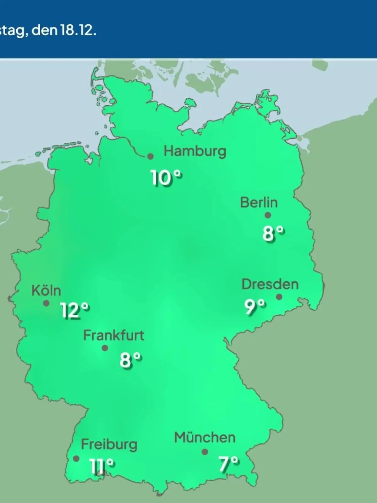 Bild zu: "Im Video: Temperatur-Vorhersage"