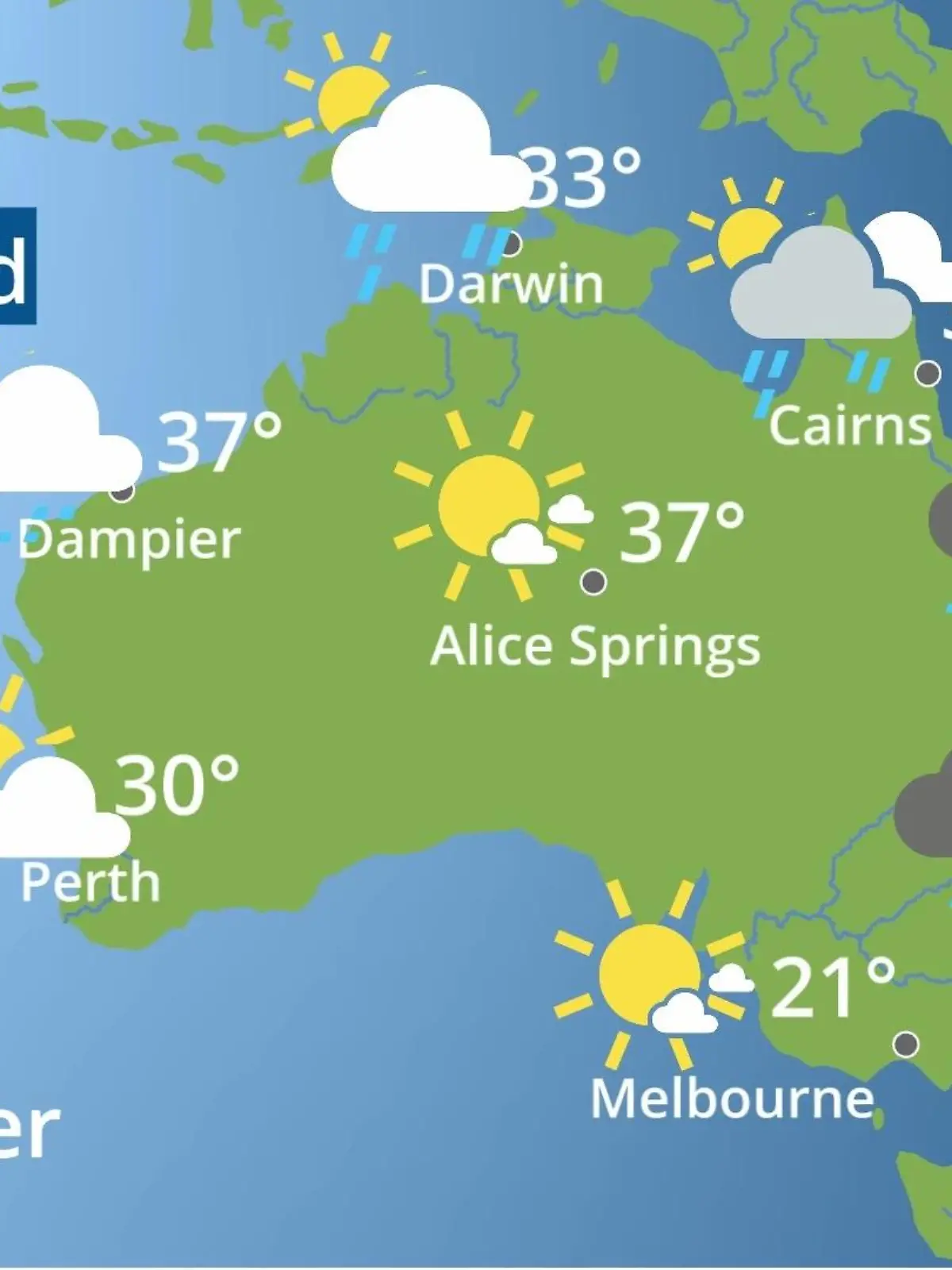 Bild zu: "Australien: Wie wird das Wetter?"