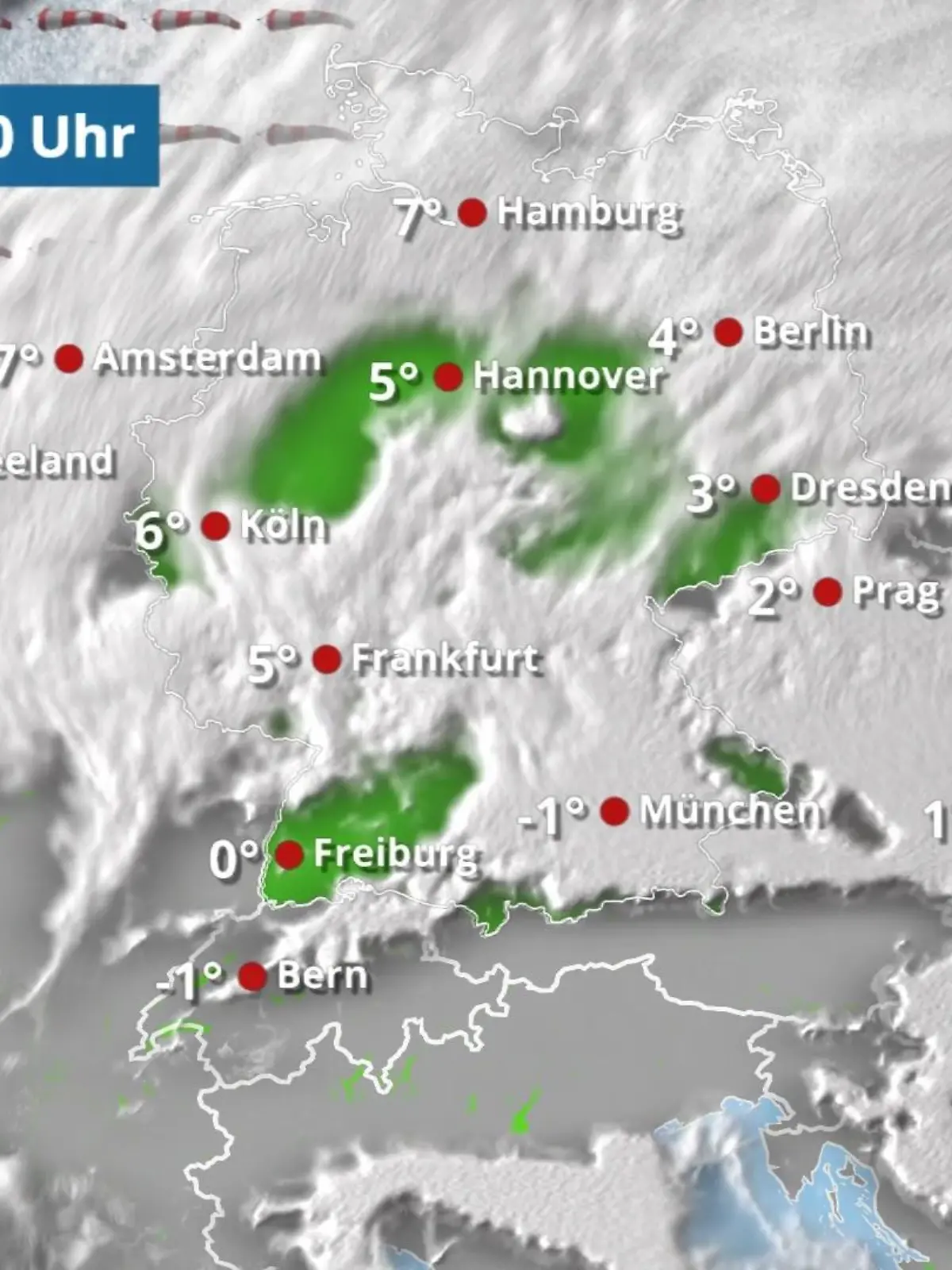 Bild zu: "Wolkenlücken schaffen sich Raum"