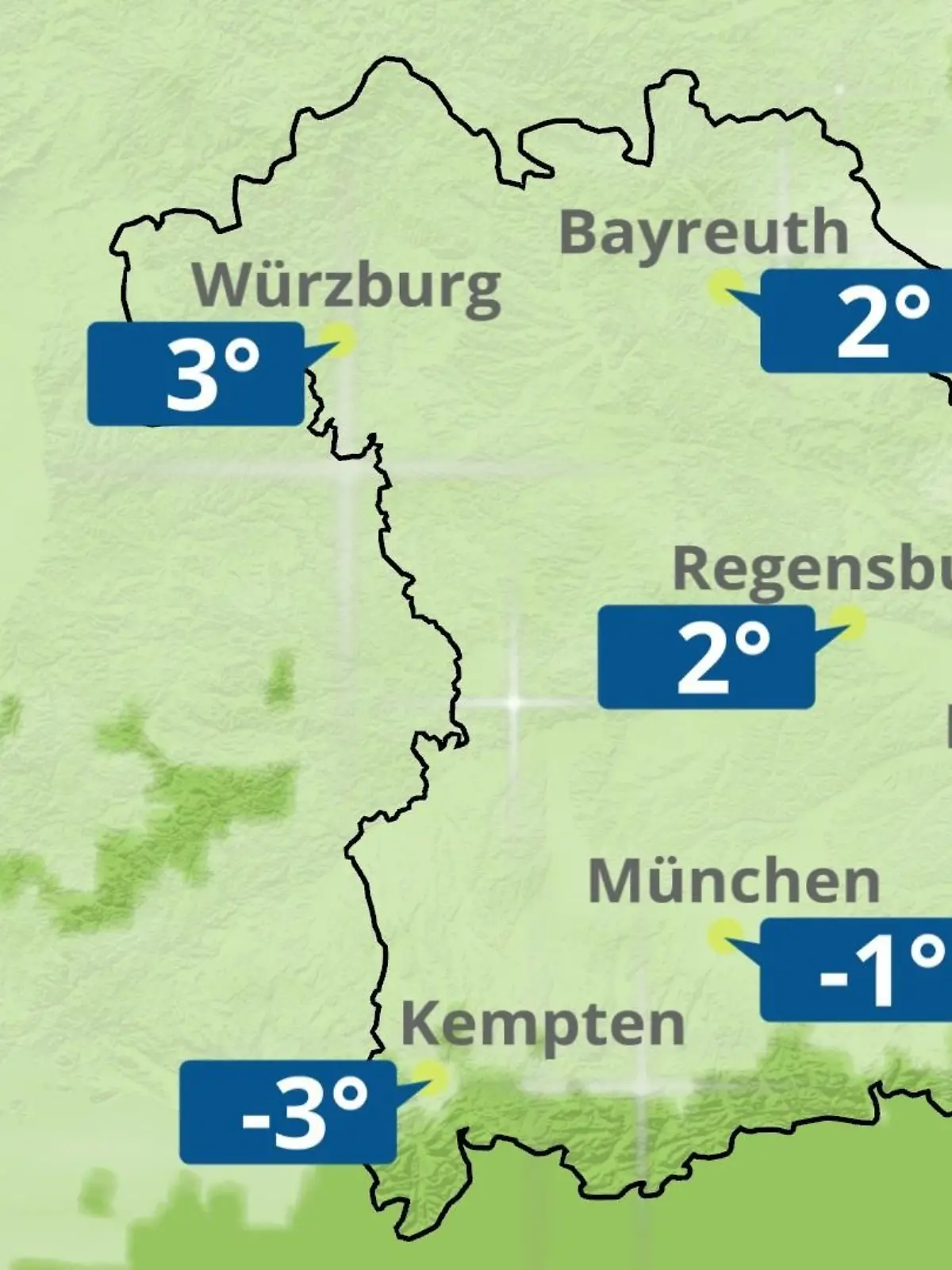 Bild zu: "Bayern: Wie wird das Wetter?"