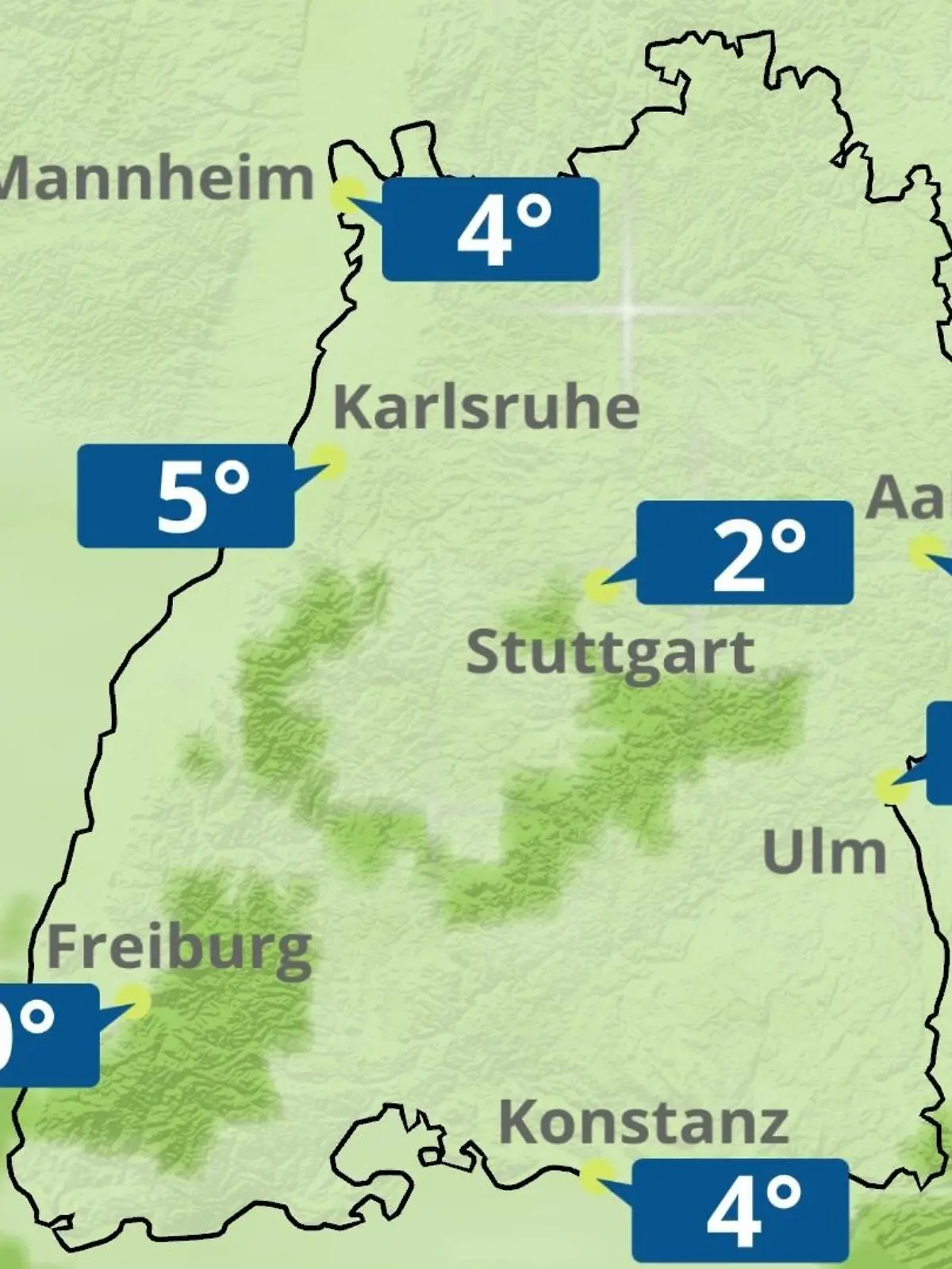Bild zu: "Baden-Württemberg: Wie wird das Wetter?"