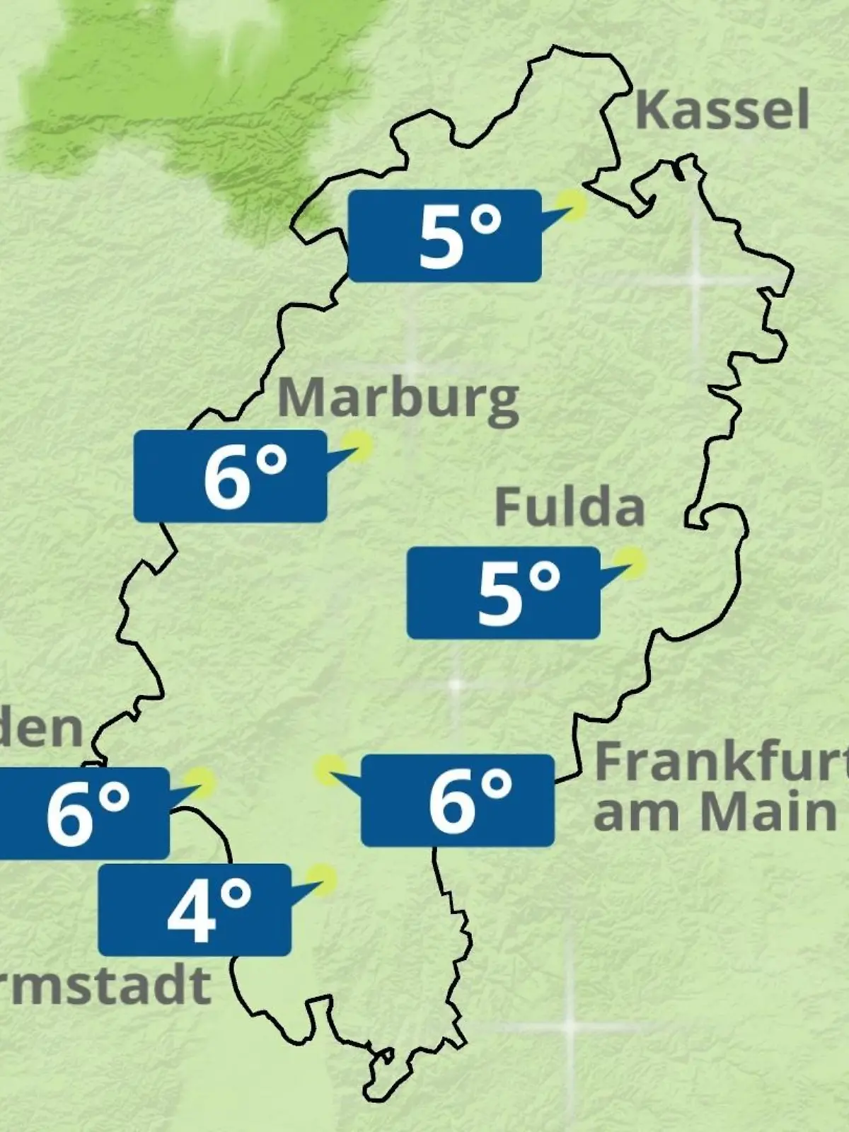 Bild zu: "Hessen: Wie wird das Wetter?"