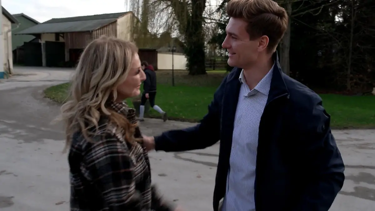 Frauke Ludowig und Bauer Friedrich