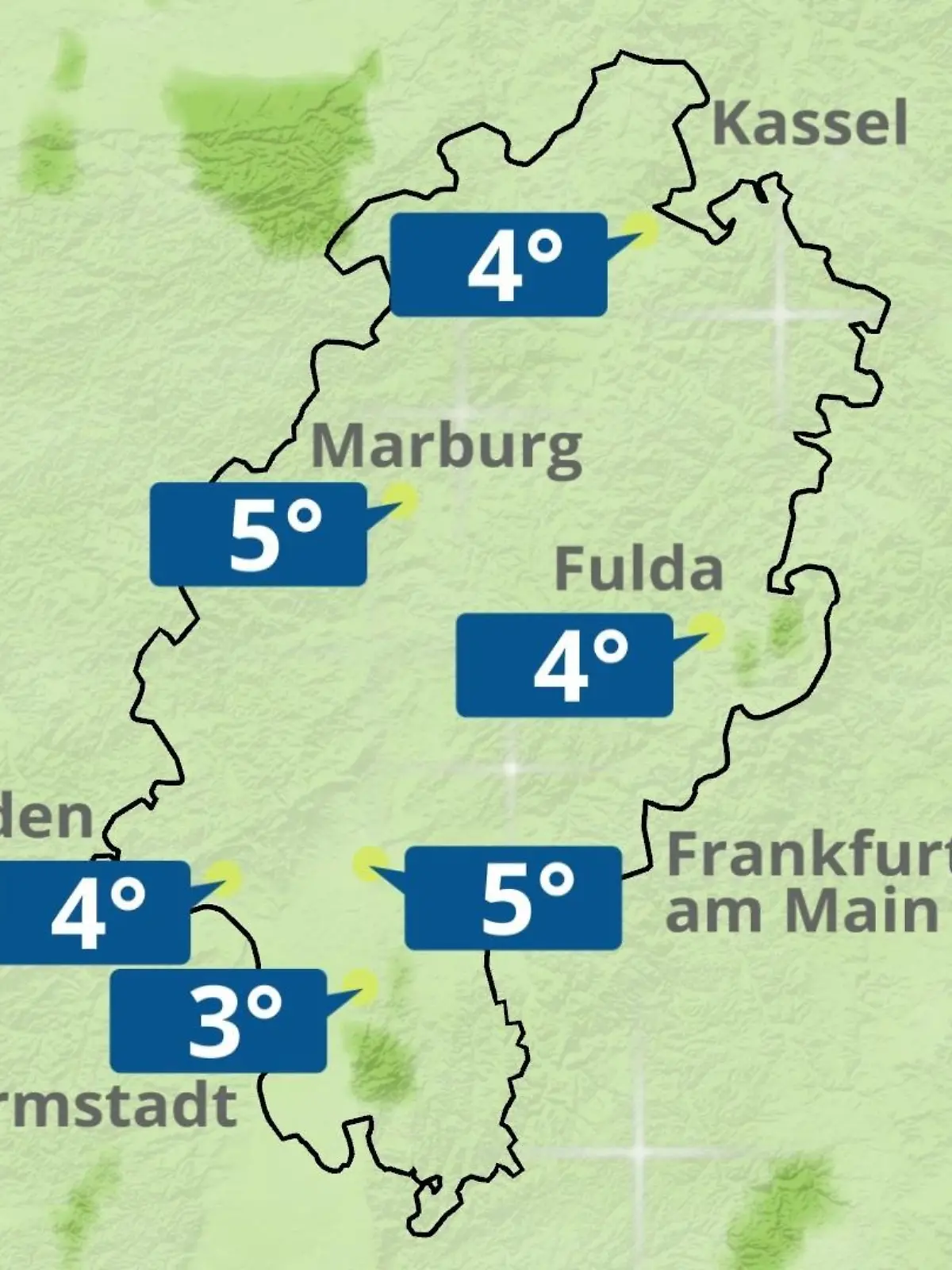 Bild zu: "Hessen: Wie wird das Wetter?"