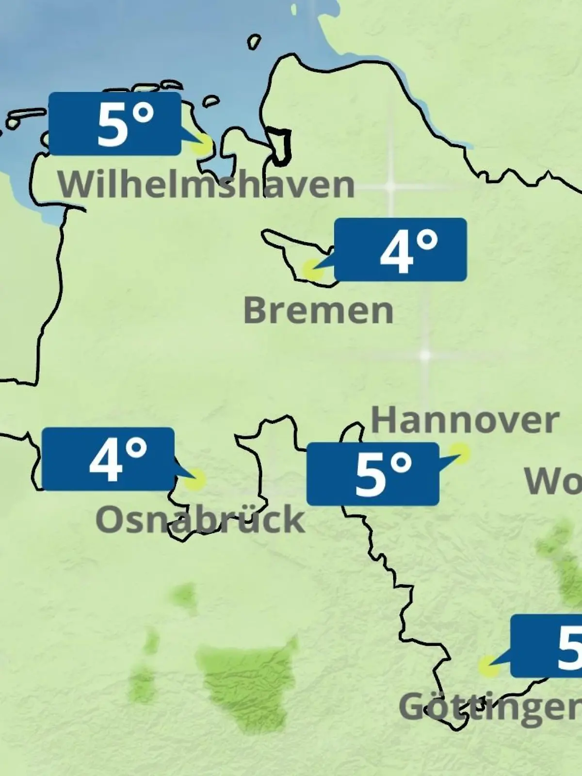 Bild zu: "Bremen und Niedersachsen: Wie wird das Wetter?"