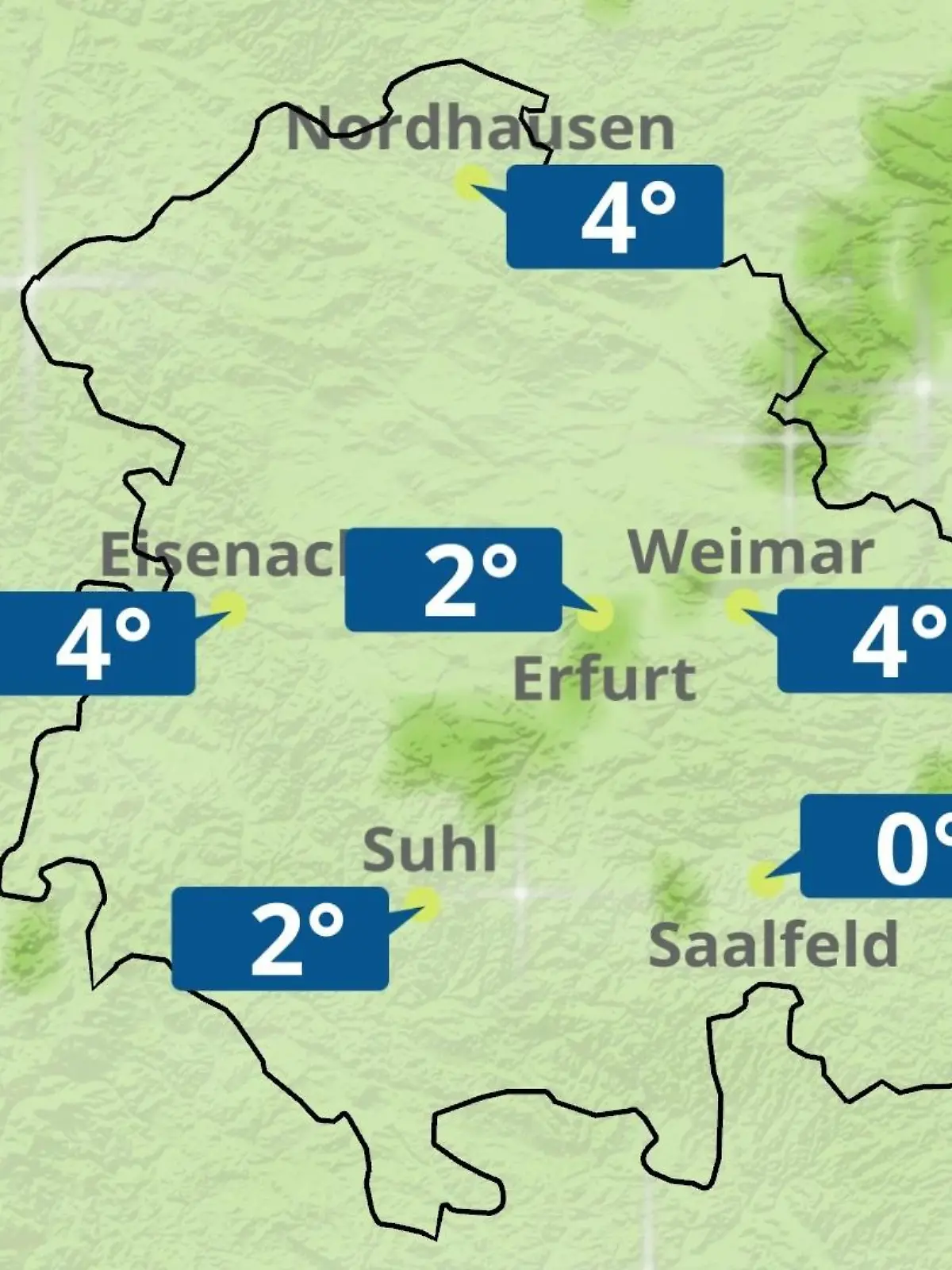 Bild zu: "Thüringen: Wie wird das Wetter?"