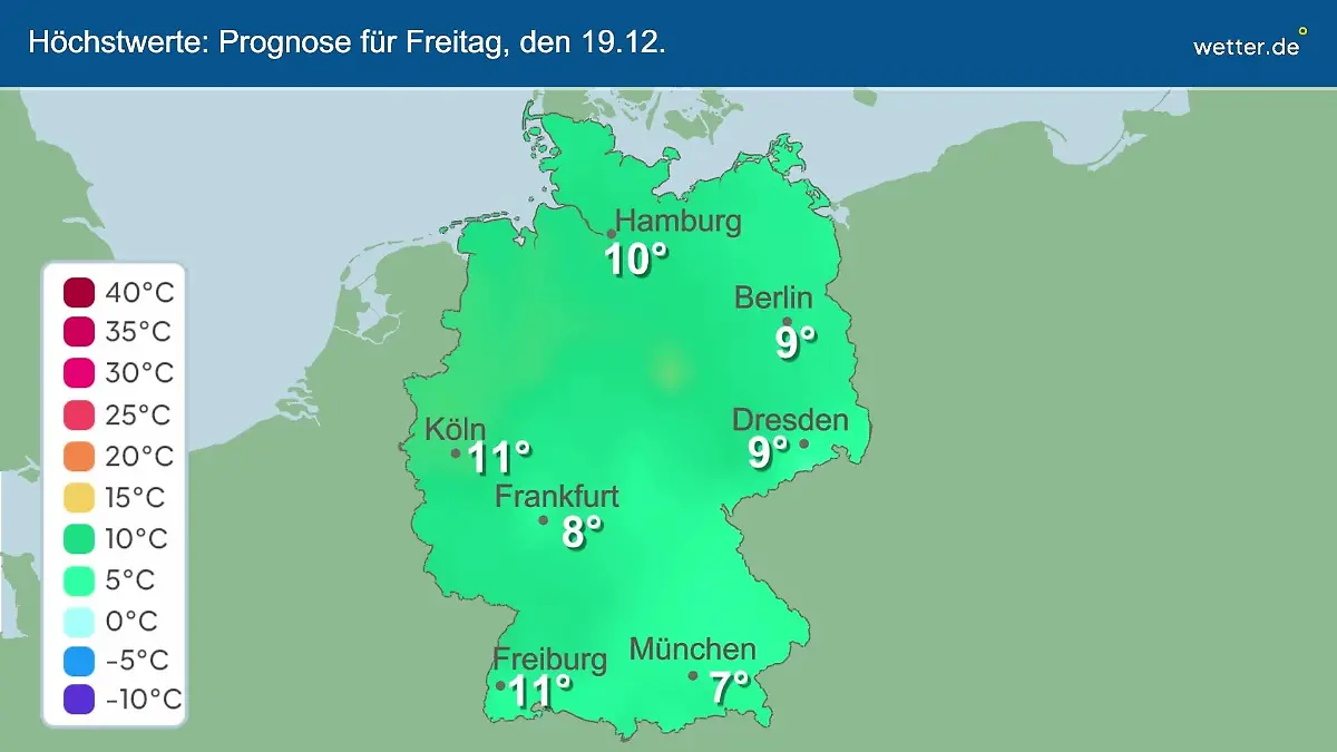 Im Video: Temperatur-Vorhersage Wie warm oder kalt wird es in Deutschland?