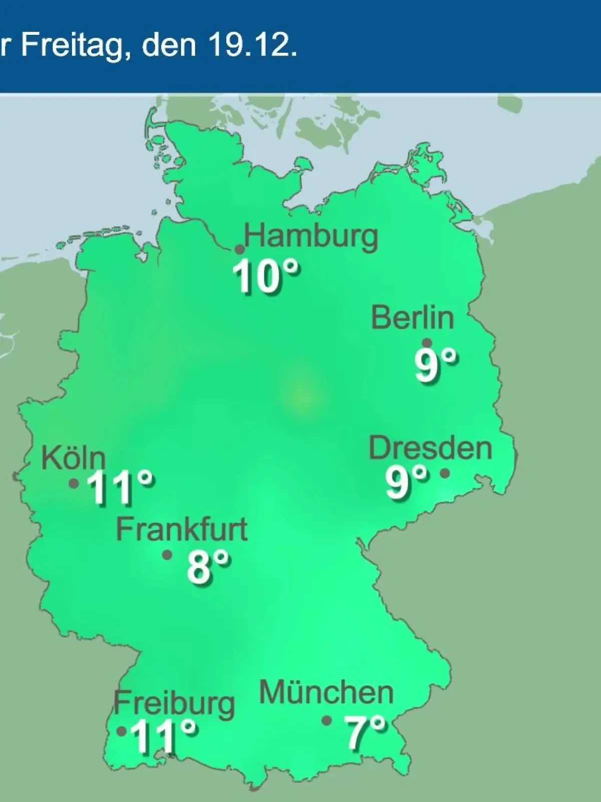 Bild zu: "Im Video: Temperatur-Vorhersage"