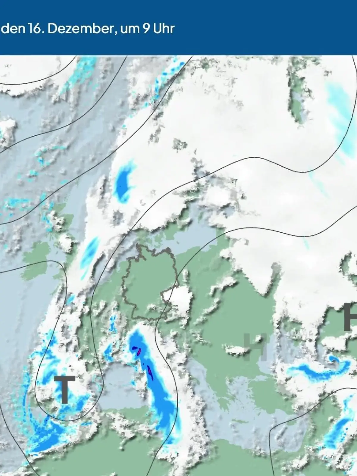 Bild zu: "Die Wetterlage der kommenden 5 Tage"