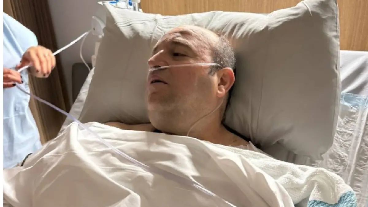 Ahmed Al Ahmed im Krankenhaus