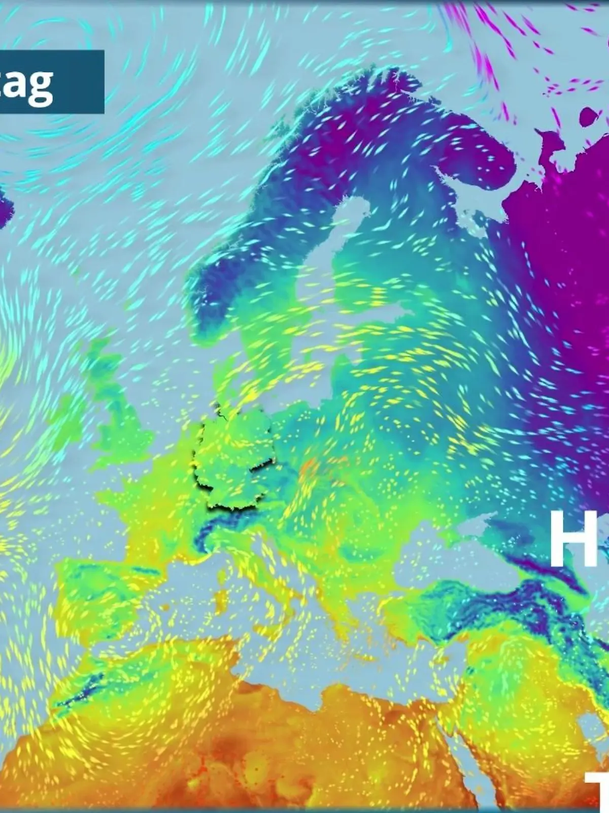 Bild zu: "Eisige Winterluft ist hier nicht zu sehen"
