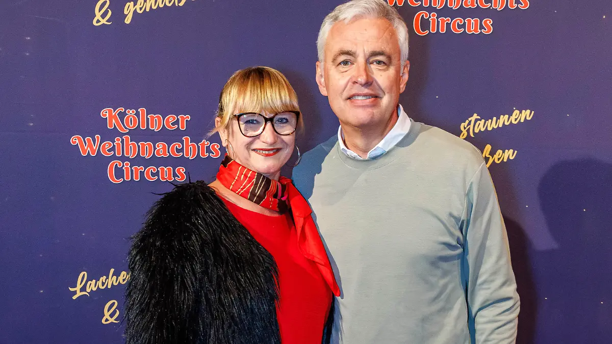 Andreas von Thien mit Ehefrau Alexandra.