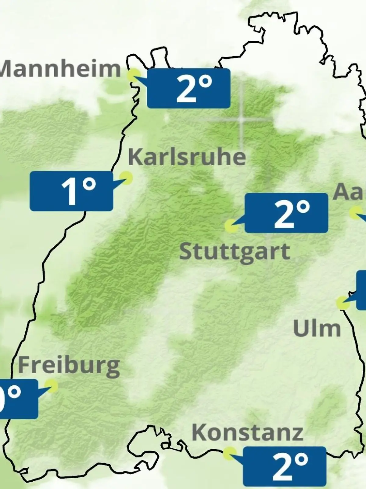 Bild zu: "Baden-Württemberg: Wie wird das Wetter?"