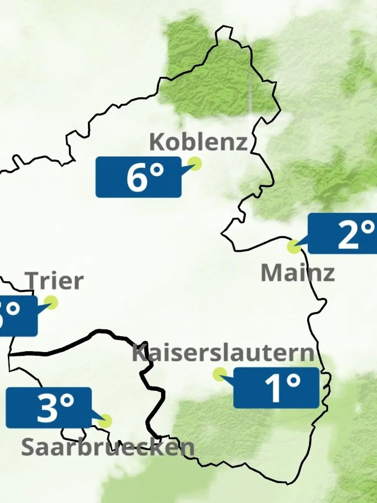 Bild zu: "Rheinland-Pfalz, Saarland: Wie wird das Wetter?"