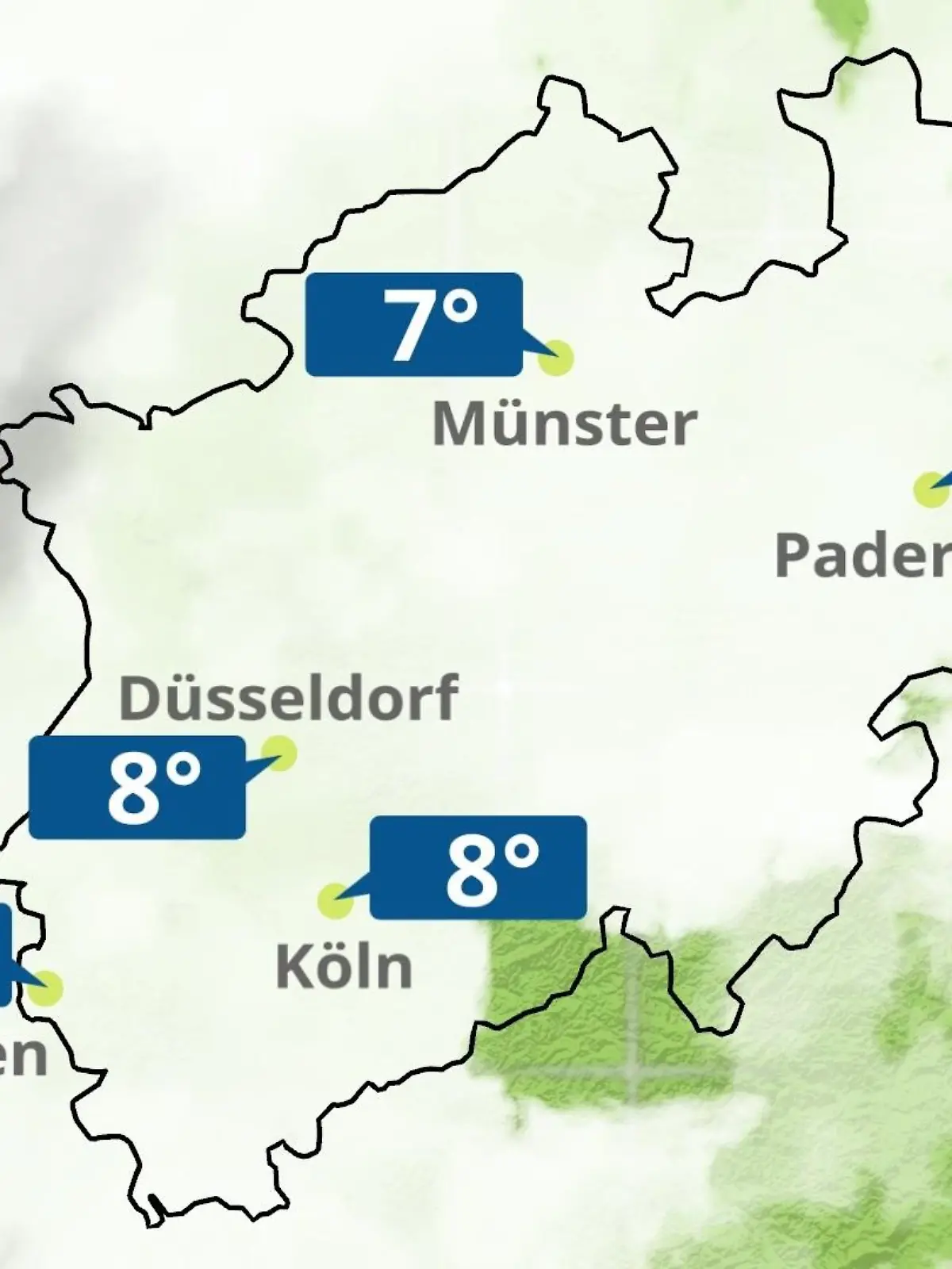 Bild zu: "Nordrhein-Westfalen: Wie wird das Wetter?"
