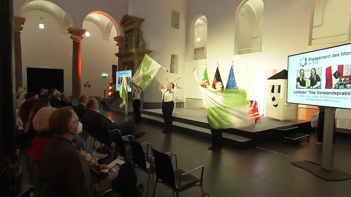 Verleihung des NRW-Engagementpreises Auszeichnung für fünf Projekte