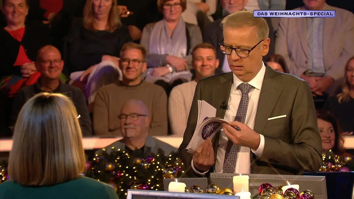 Viel zu viele komplizierte Joker! Günther Jauch hat da eine viel bessere Idee WWM-Weihnachtsspecial