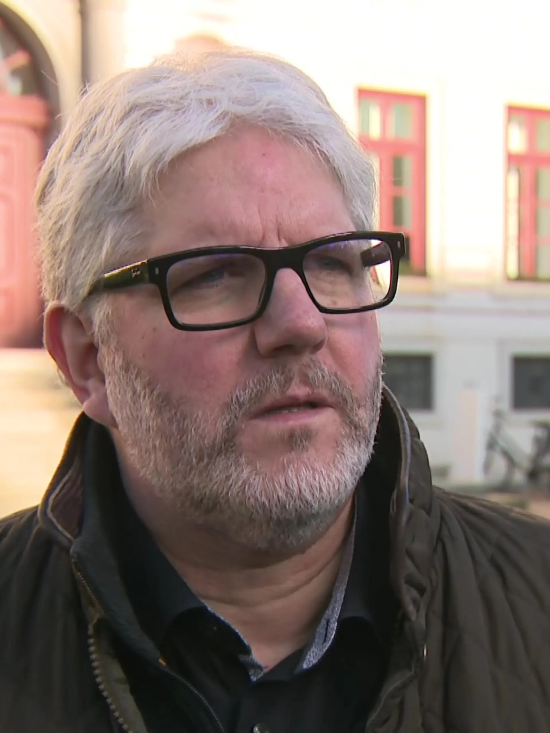 Ulrich Schönborn entgeht auf der A1 knapp einer Katastrophe. 